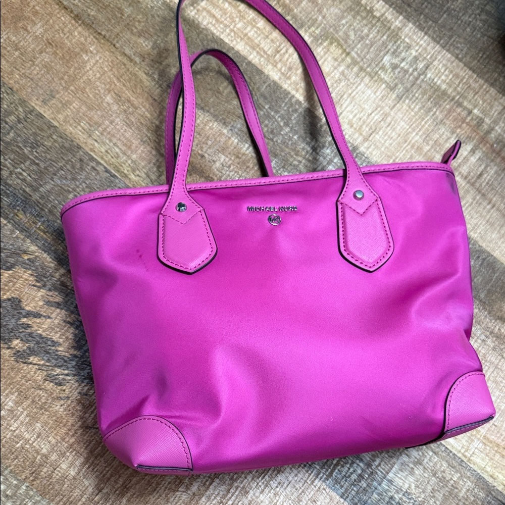 Michael Kors Fuchsia Tote Bag